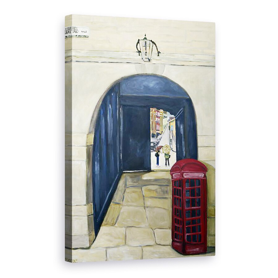 Tablou canvas - Deborah Eve Alastra - Telefon rosu Londra, 2017, 60 x 90 cm