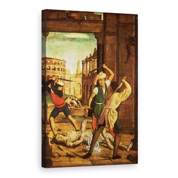 Tablou canvas - Josse Lieferinxe - Martiriul Sfantului Sebastian, 60 x 90 cm Tablou canvas - Josse Lieferinxe - Martiriul Sfantului Sebastian, 60 x 90 cm