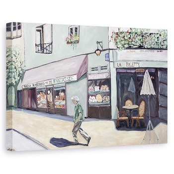 Tablou canvas - Deborah Eve Alastra - Cafe Corner, 2017, 40 x 60 cm Tablou canvas - Deborah Eve Alastra - Cafe Corner, 2017, 40 x 60 cm