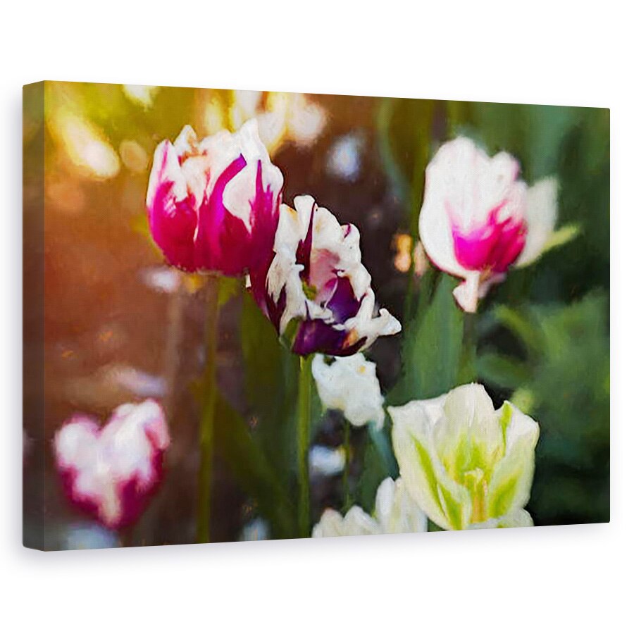 Tablou canvas - Helen White - Patch Tulip, 2019, 80 x 120cm