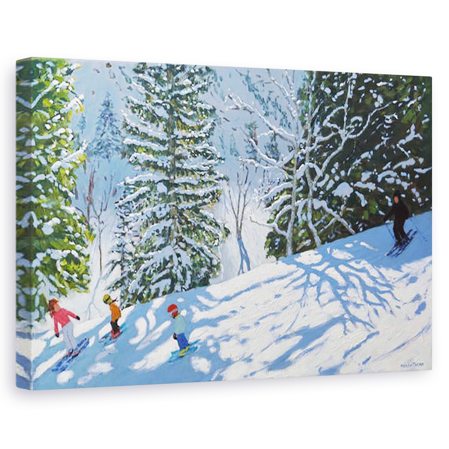 Tablou canvas - Andrew Macara - Ski Courchevel a La Tania, 2019, 60 x 90 cm