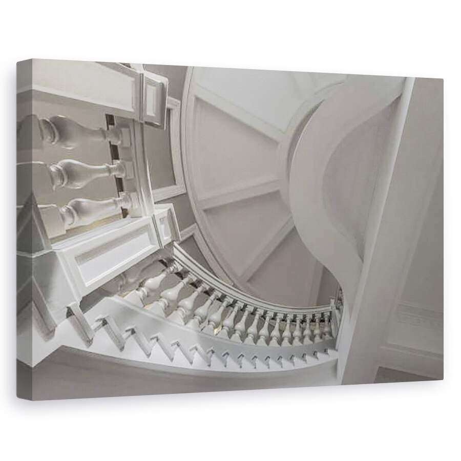 Tablou canvas - Ant Smith - Scara alba, 2018, 40 x 60 cm