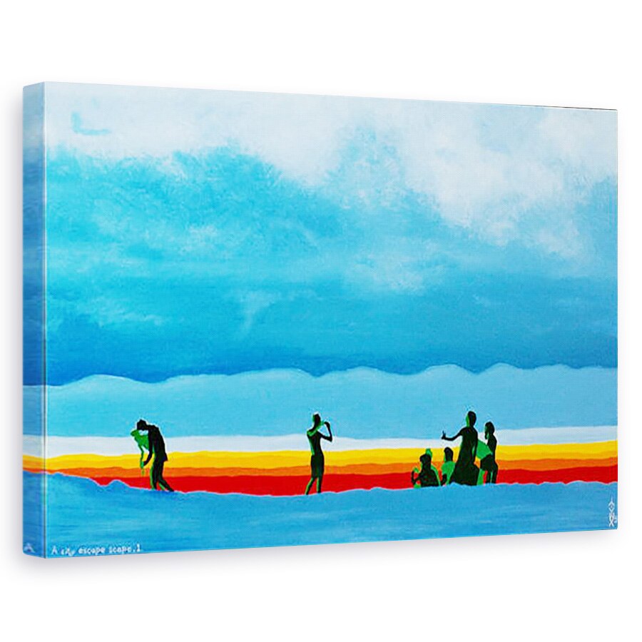 Tablou canvas - Timothy Nathan Joel - Oras Escape Scape numarul 1,2004, 40 x 60 cm