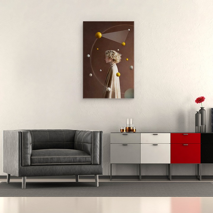 Tablou canvas - Filipp Rabachev - Jupiter, Proiectul FM1891InLine, 2017, 60 x 90 cm