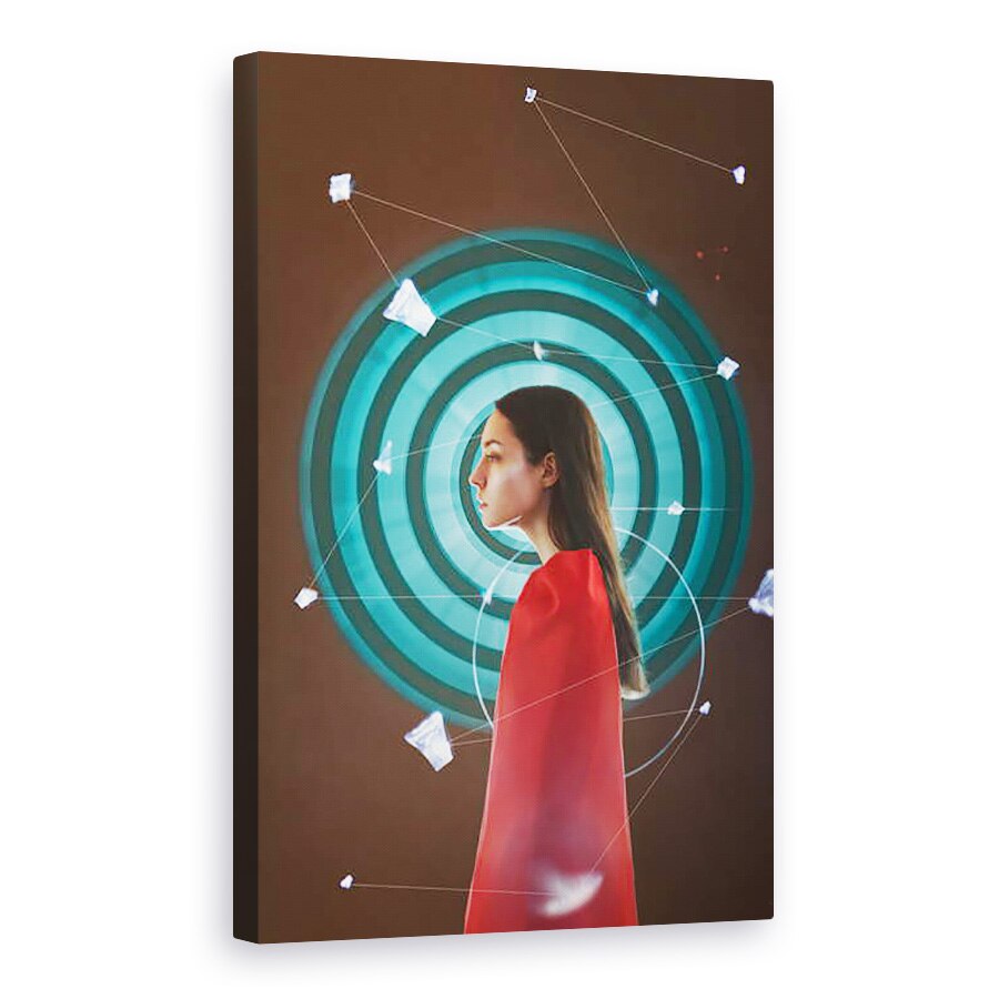 Tablou canvas - Filipp Rabachev - Neptun, Proiectul FM1891InLine, 2017, 60 x 90 cm