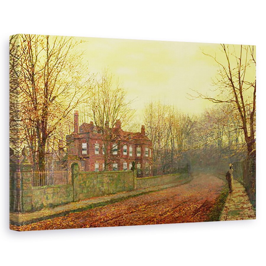 Tablou canvas - John Atkinson Grimshaw - Gloria Anului in scadere, 80 x 120cm