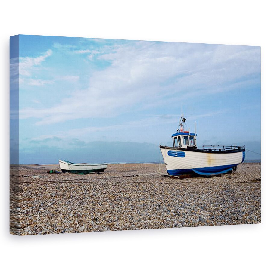 Tablou canvas - Ant Smith - Barci beached, 2020, 40 x 60 cm