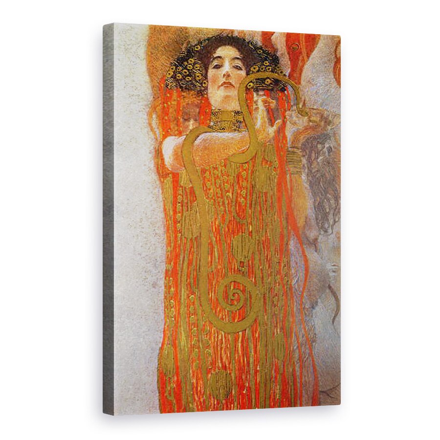 Tablou canvas - Gustav Klimt - Hygieia, 60 x 90 cm