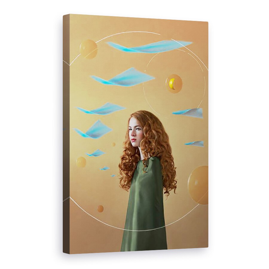 Tablou canvas - Filipp Rabachev - Saturn, Proiectul FM1891InLine, 2017, 60 x 90 cm