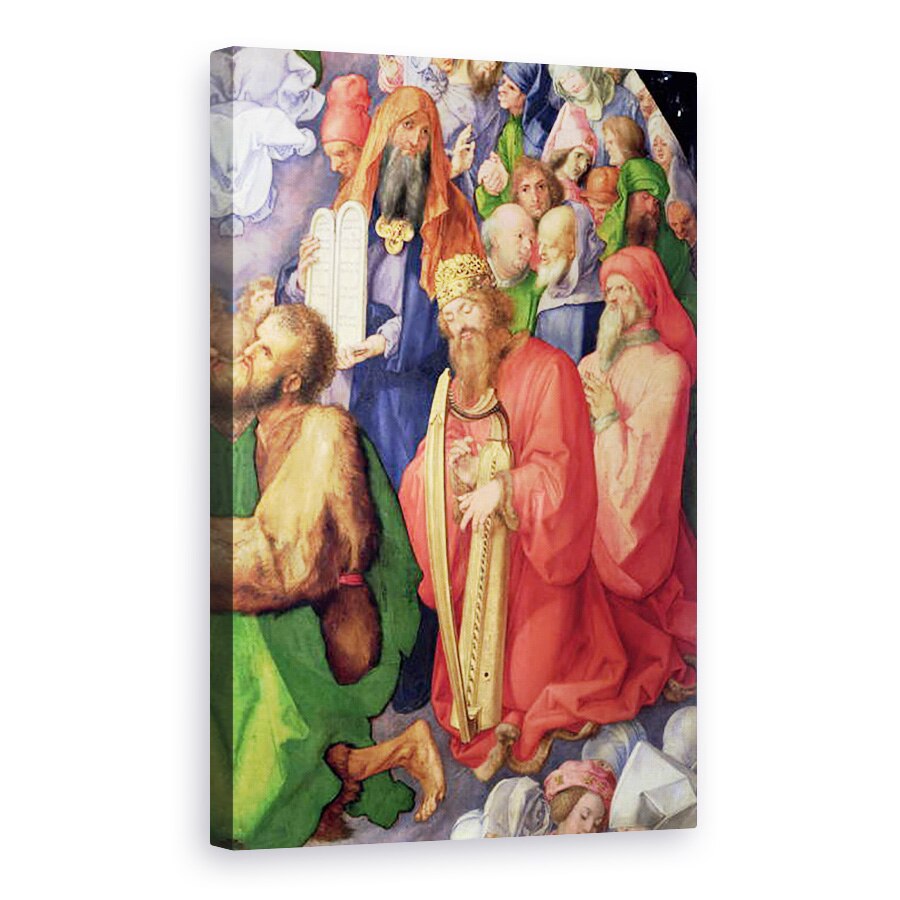 Tablou canvas - Albrecht Durer - Altarpiece Landauer, Regele David, 60 x 90 cm