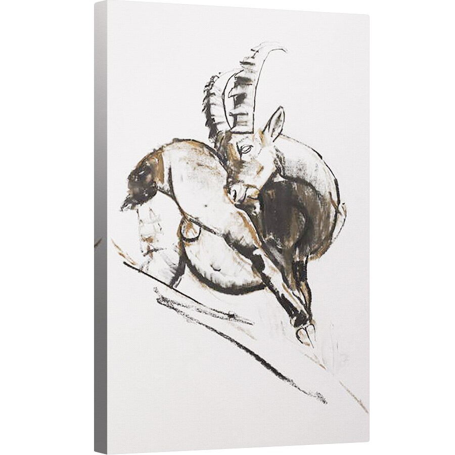 Tablou canvas - Mark Adlington - Grattarsi, 60 x 90 cm