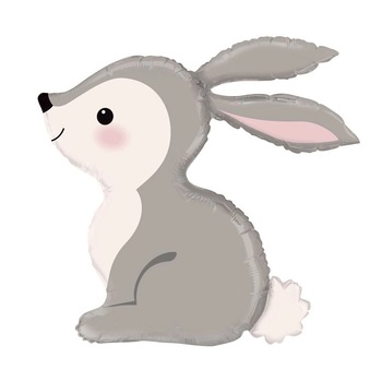 Balon folie supershape Iepuras 91 cm Balon folie supershape Iepuras 91 cm