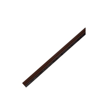 Perie etansatoare Mark.B7 Geko pentru usi, aluminiu, 1 m, Maro Perie etansatoare Mark.B7 Geko pentru usi, aluminiu, 1 m, Maro