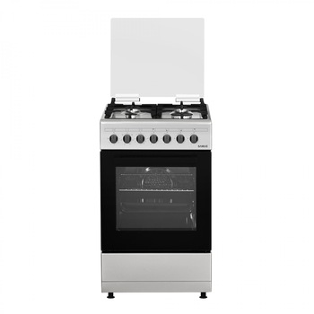 Aragaz Samus SM562AENS, 4 Arzatoare Gaz, Cuptor Electric, 43 L, 7 Functii, Inox Aragaz Samus SM562AENS, 4 Arzatoare Gaz, Cuptor Electric, 43 L, 7 Functii, Inox