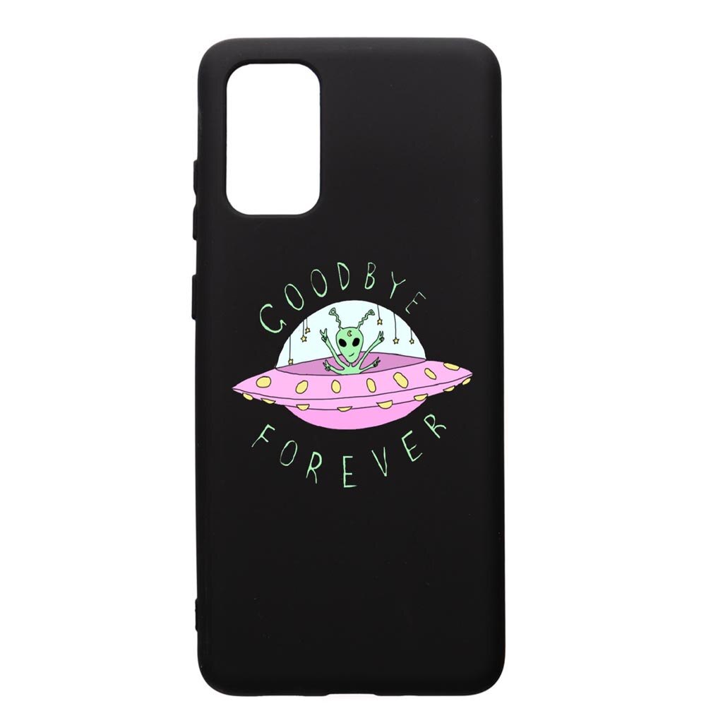 Husa de protectie Huawei P40, Universe, UFO, silicon, cu interiorul din material textil, protectie camera, PB474