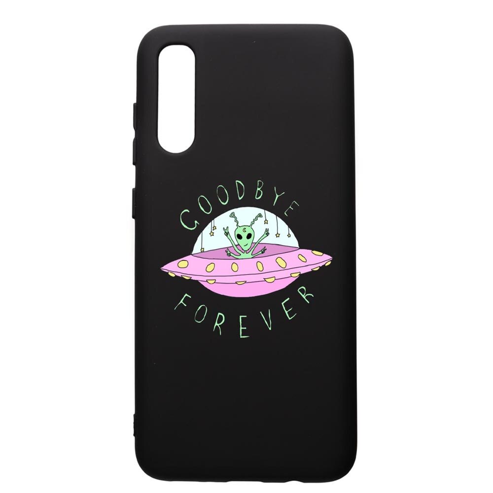 Husa de protectie Samsung Galaxy A30S, Universe, UFO, silicon, cu interiorul din material textil, protectie camera, PB474