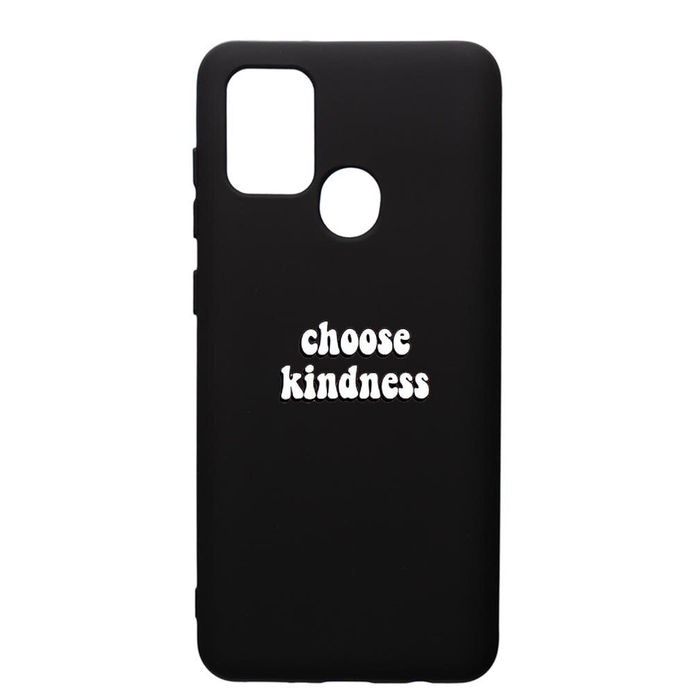 Husa de protectie Samsung Galaxy A21, Kidness, silicon, cu interiorul din material textil, protectie camera, PB478