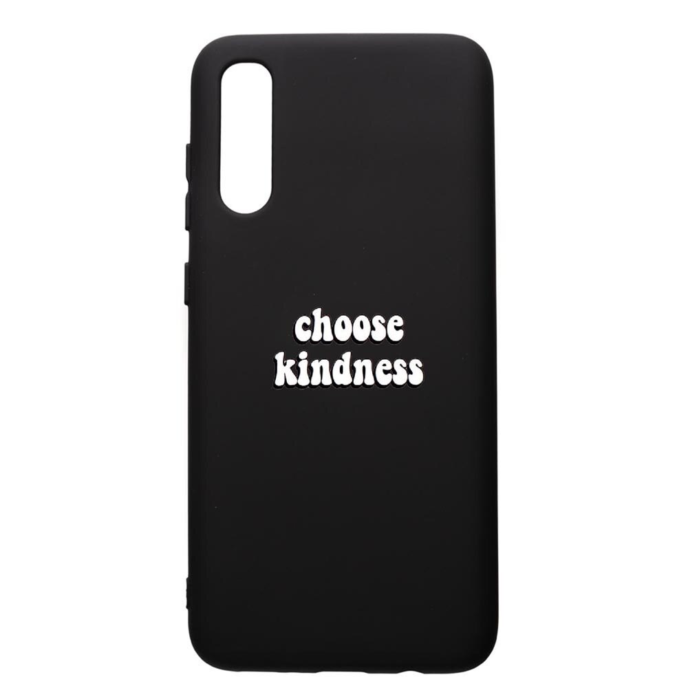 Husa de protectie Samsung Galaxy A50, Kidness, silicon, cu interiorul din material textil, protectie camera, PB478
