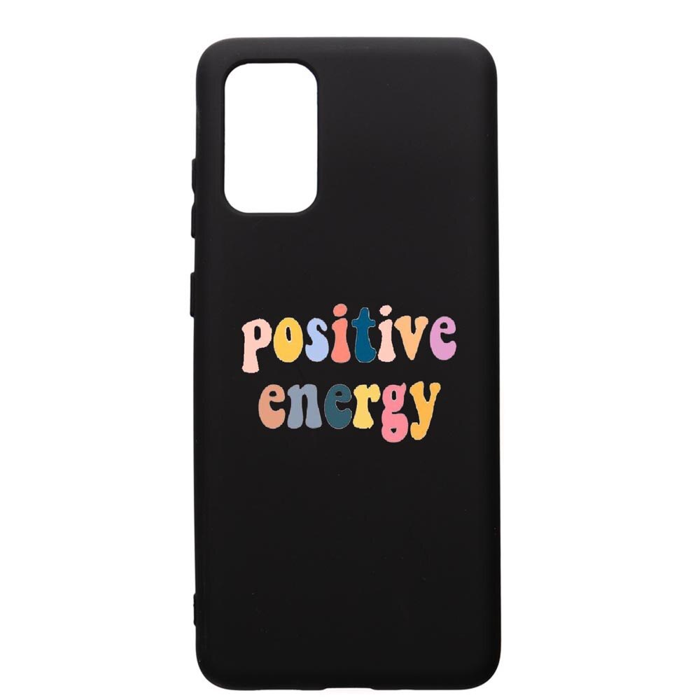 Husa de protectie Samsung Galaxy S20 Plus, Positive Energy, silicon, cu interiorul din material textil, protectie camera, PB479
