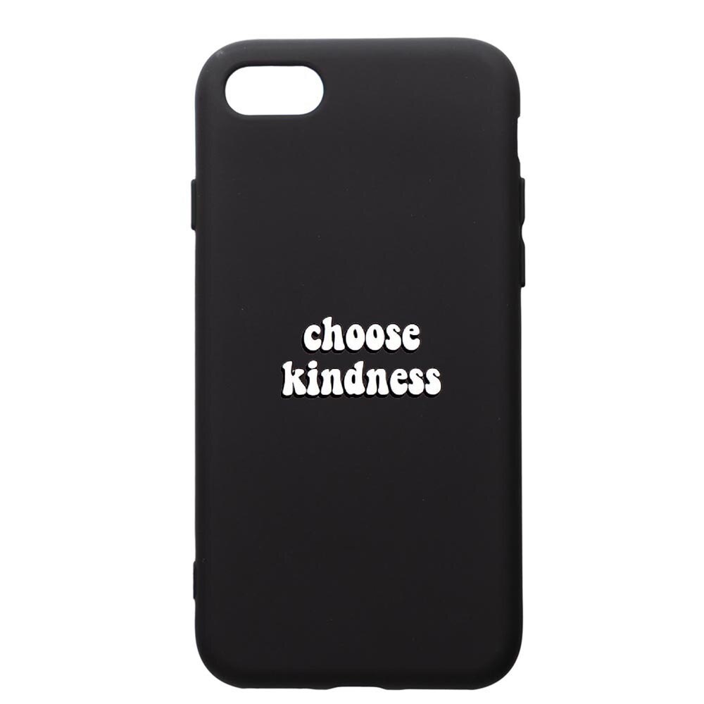 Husa de protectie Apple iPhone SE 2 / iPhone 8 / iPhone 7, Kidness, silicon, cu interiorul din material textil, protectie camera, PB478