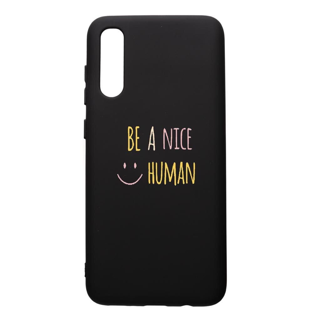Husa de protectie Samsung Galaxy A30S, Human, silicon, cu interiorul din material textil, protectie camera, PB480