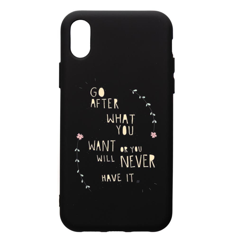 Husa de protectie Apple iPhone XS Max, Be Positve, silicon, cu interiorul din material textil, protectie camera, PB483