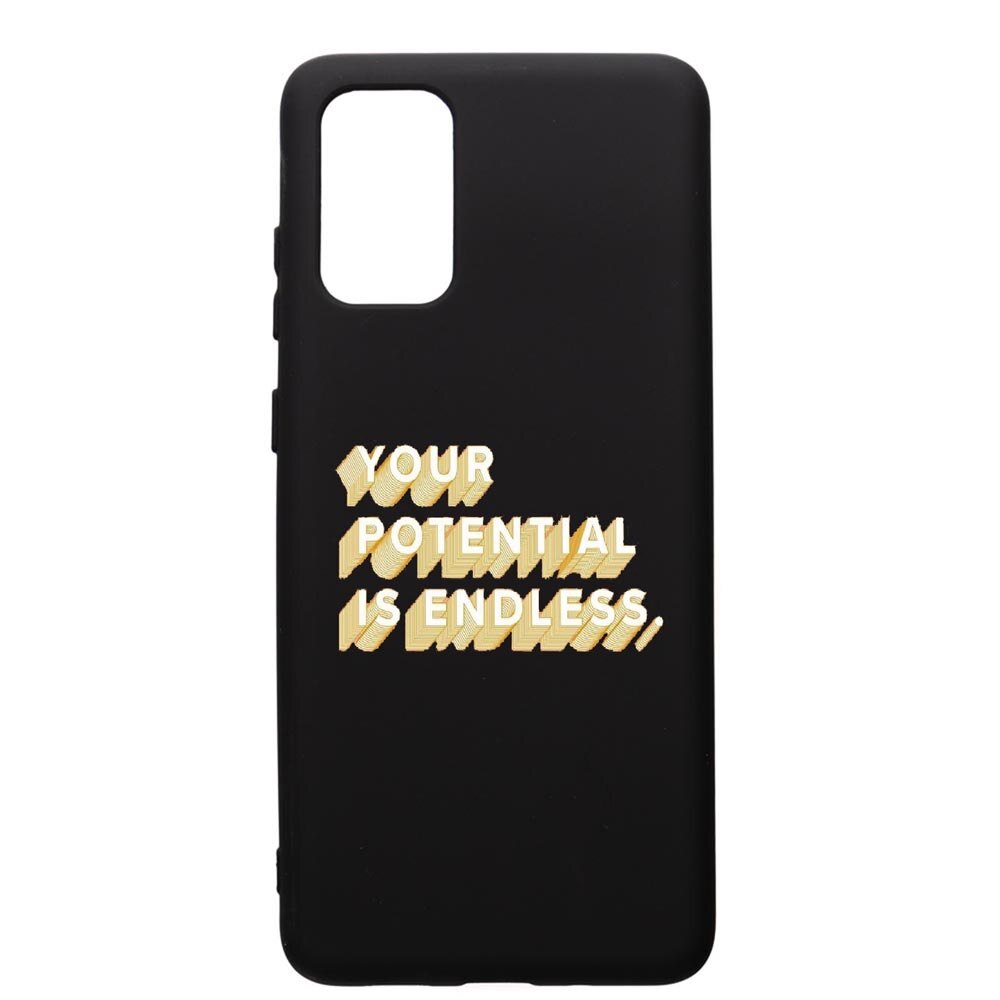 Husa de protectie Huawei P40, Endless, silicon, cu interiorul din material textil, protectie camera, PB484