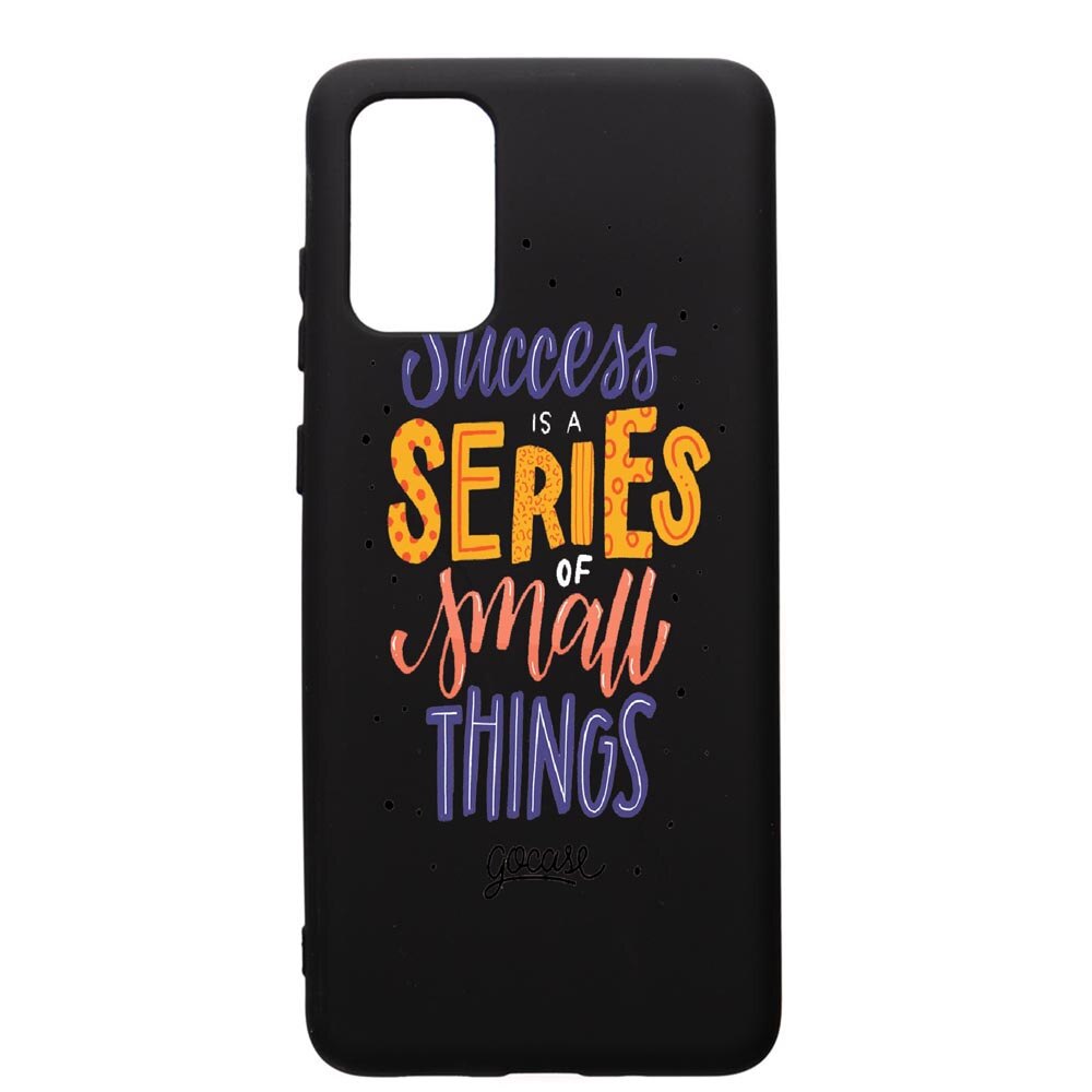 Husa de protectie Samsung Galaxy A71, Success, silicon, cu interiorul din material textil, protectie camera, PB485