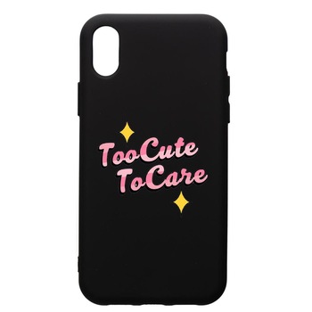 Husa de protectie Huawei Y6 2019, Too Cute, silicon, cu interiorul din material textil, protectie camera, PB488 Husa de protectie Huawei Y6 2019, Too Cute, silicon, cu interiorul din material textil, protectie camera, PB488
