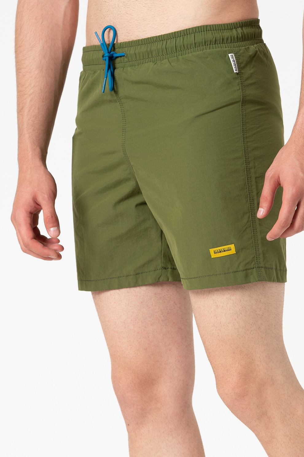 Napapijri, Pantaloni scurti de baie cu snur Villa, Verde feriga