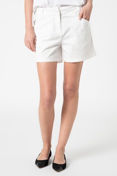 Napapijri, Pantaloni scurti chino cu talie medie Narie, Alb optic Napapijri, Pantaloni scurti chino cu talie medie Narie, Alb optic