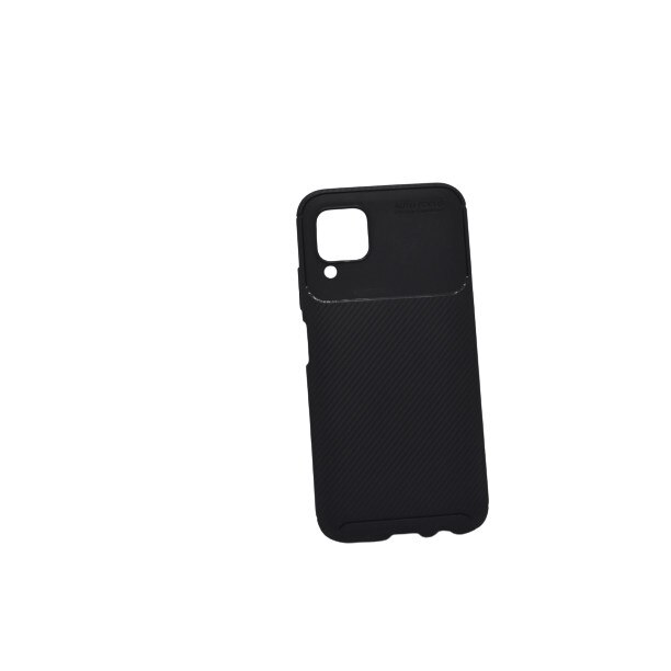 Husa din carbon de culoare neagra antisoc pentru Huawei P40 lite