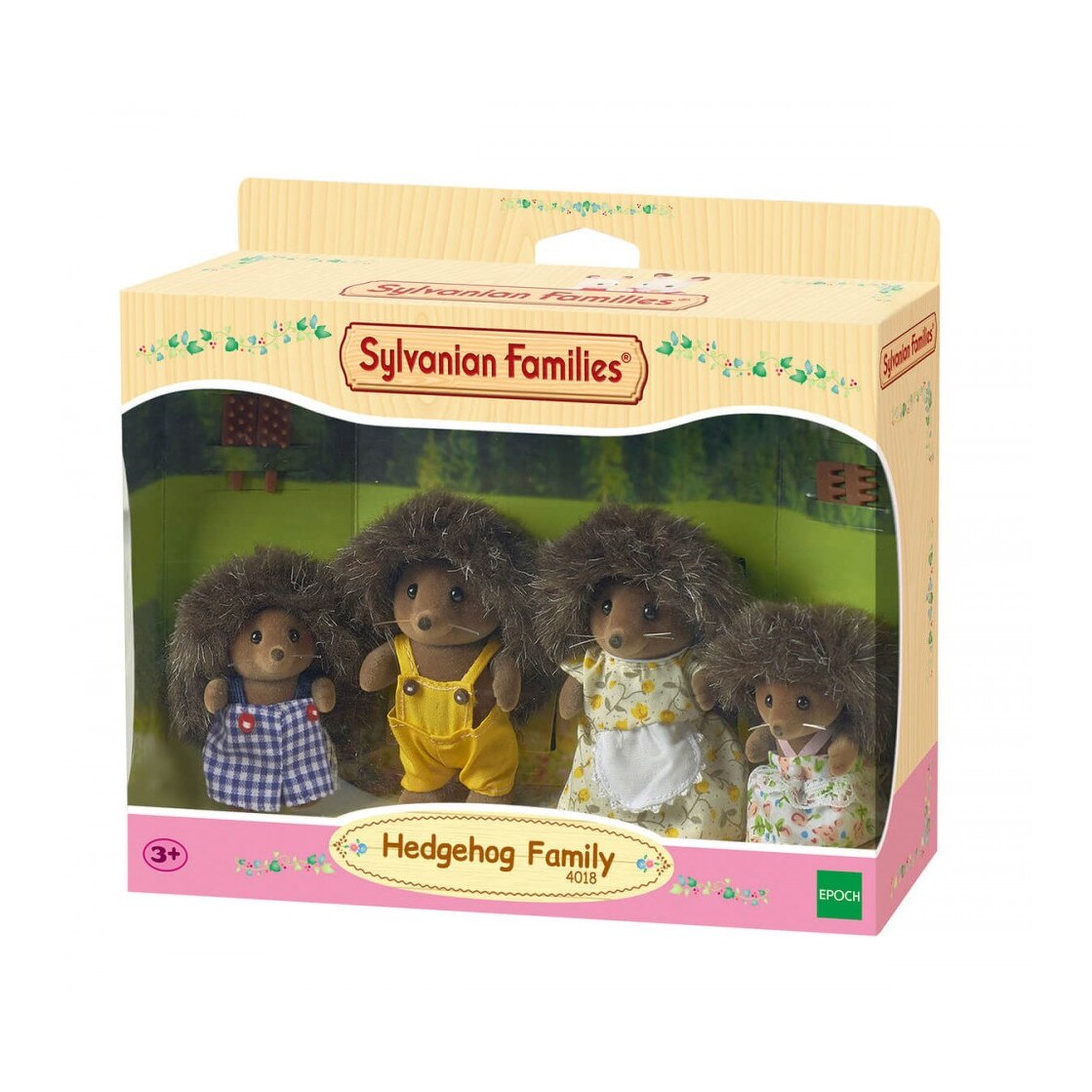 Figurine Sylvanian Families 4018 - Familia Ariciului
