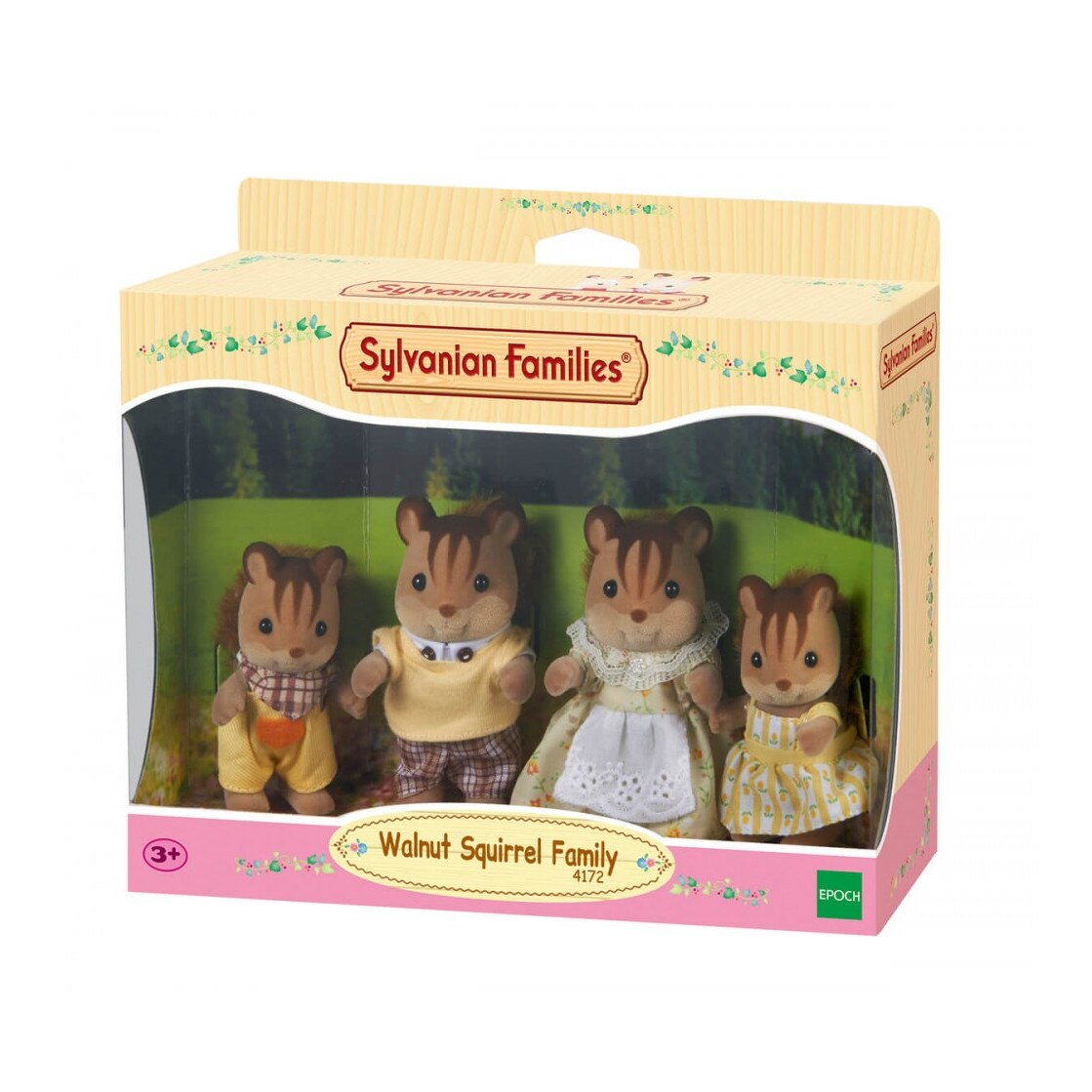 Figurine Sylvanian Families 4172 - Familia de veverite Nuca