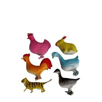 Set figurine animale de ferma, 6 piese Set figurine animale de ferma, 6 piese