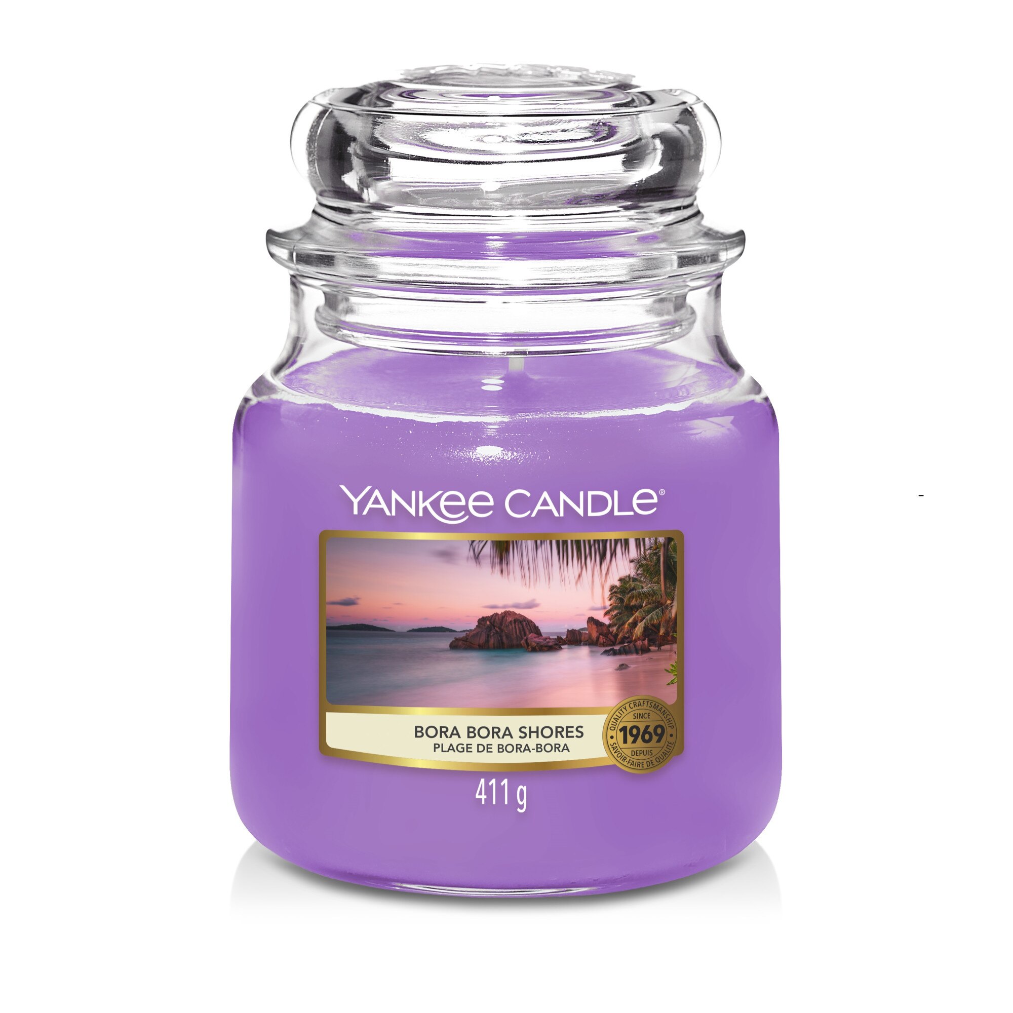 Lumanare Parfumata Borcan Mediu Bora Bora Shore, Yankee Candle