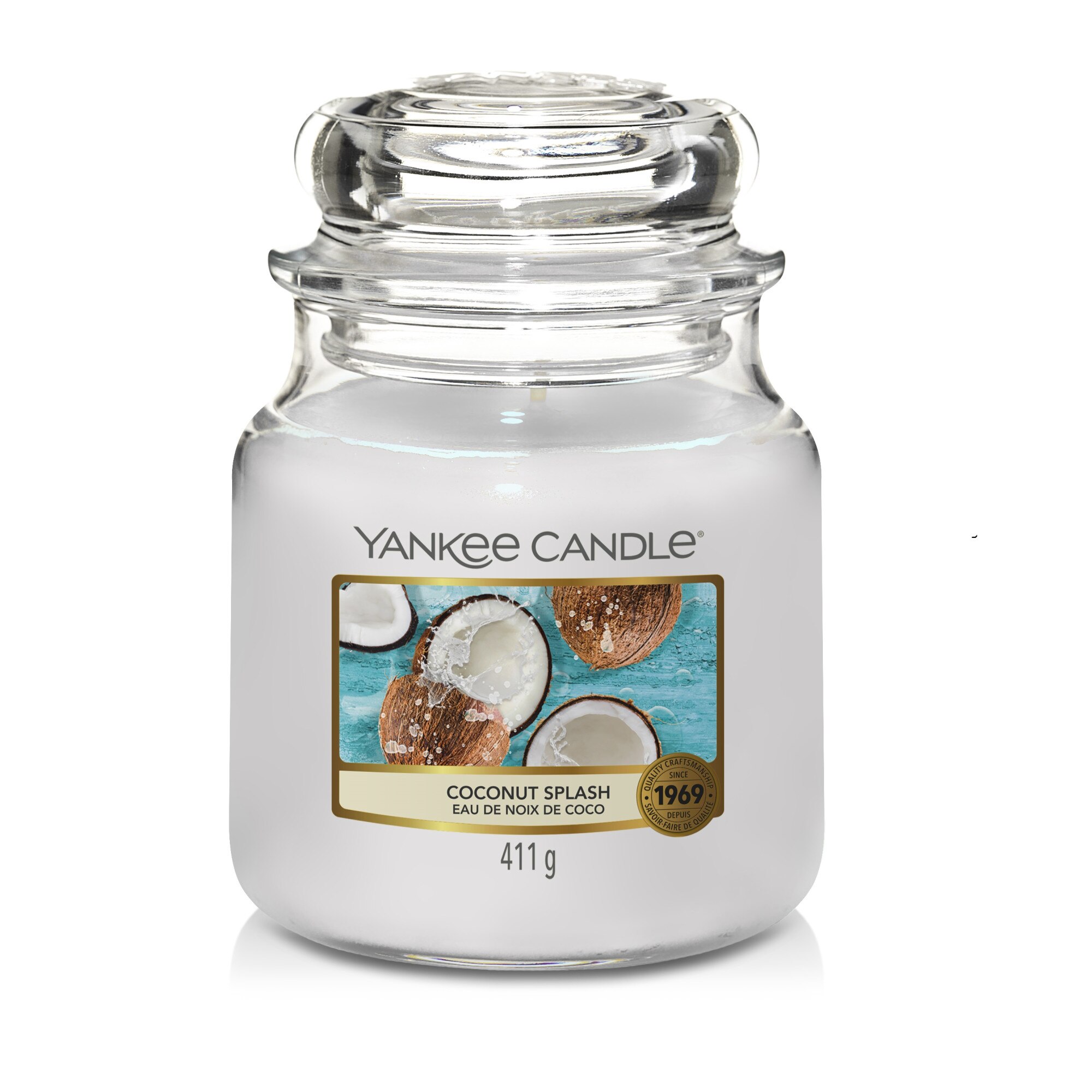 Lumanare Parfumata Borcan Mediu Coconut Splash, Yankee Candle