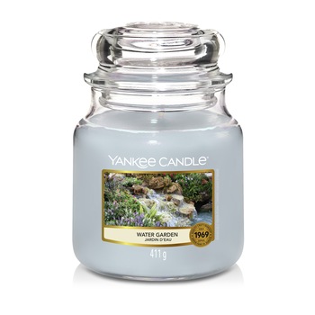 Lumanare Parfumata Borcan Mediu Water Garden, Yankee Candle Lumanare Parfumata Borcan Mediu Water Garden, Yankee Candle