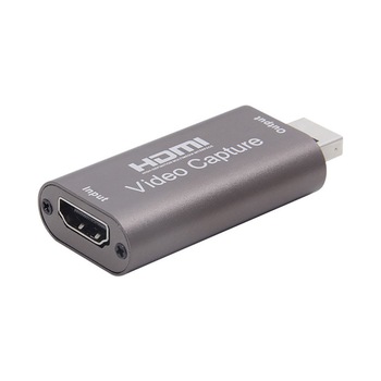 Placa captura video, Techone® CaptureKing Mini, Full HD, intrare HDMI 4k, iesire USB 3.0 1080p, inregistrare gaming, predare, conferinta, negru Placa captura video, Techone® CaptureKing Mini, Full HD, intrare HDMI 4k, iesire USB 3.0 1080p, inregistrare gaming, predare, conferinta, negru