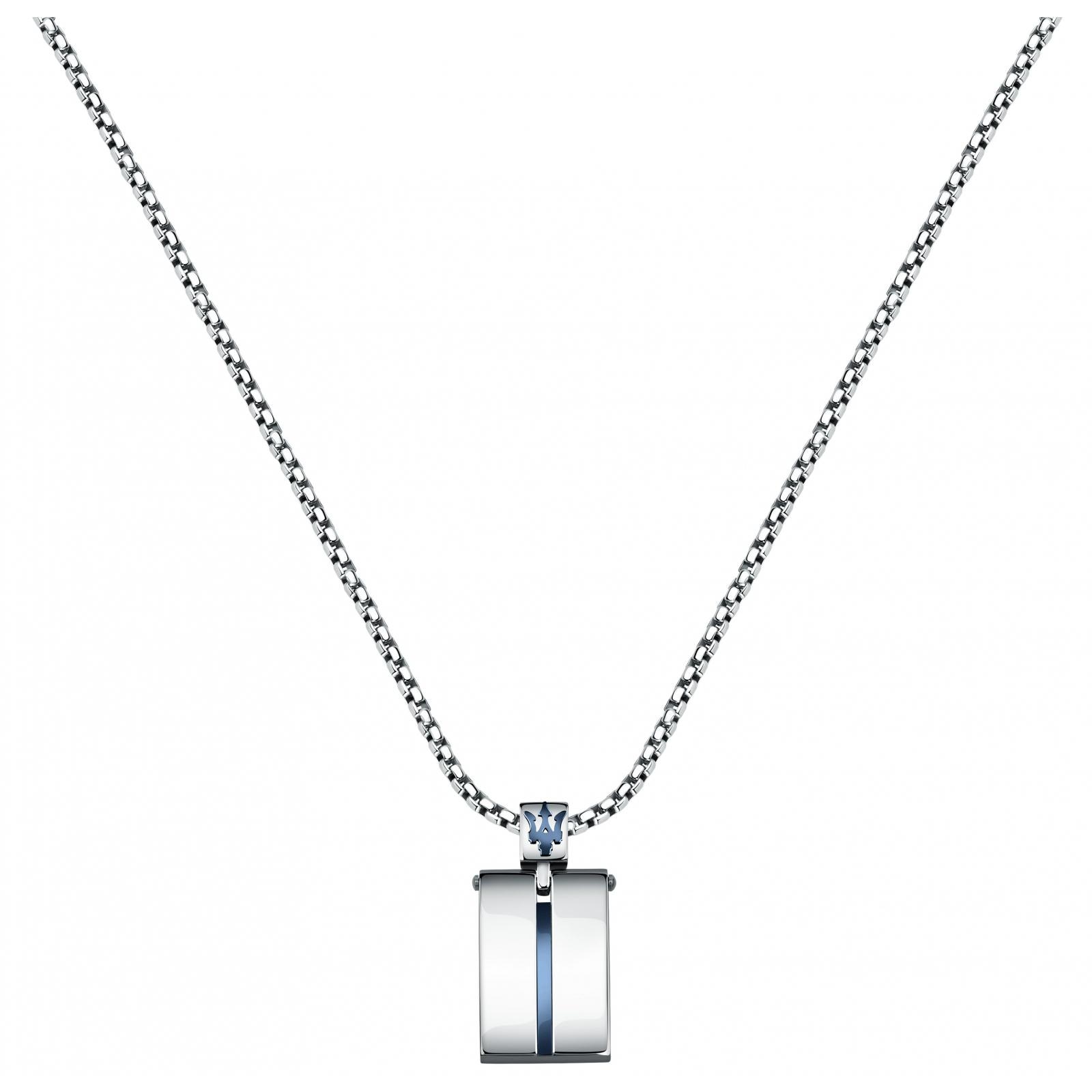 Colier Maserati JM121ATK07, Argintiu