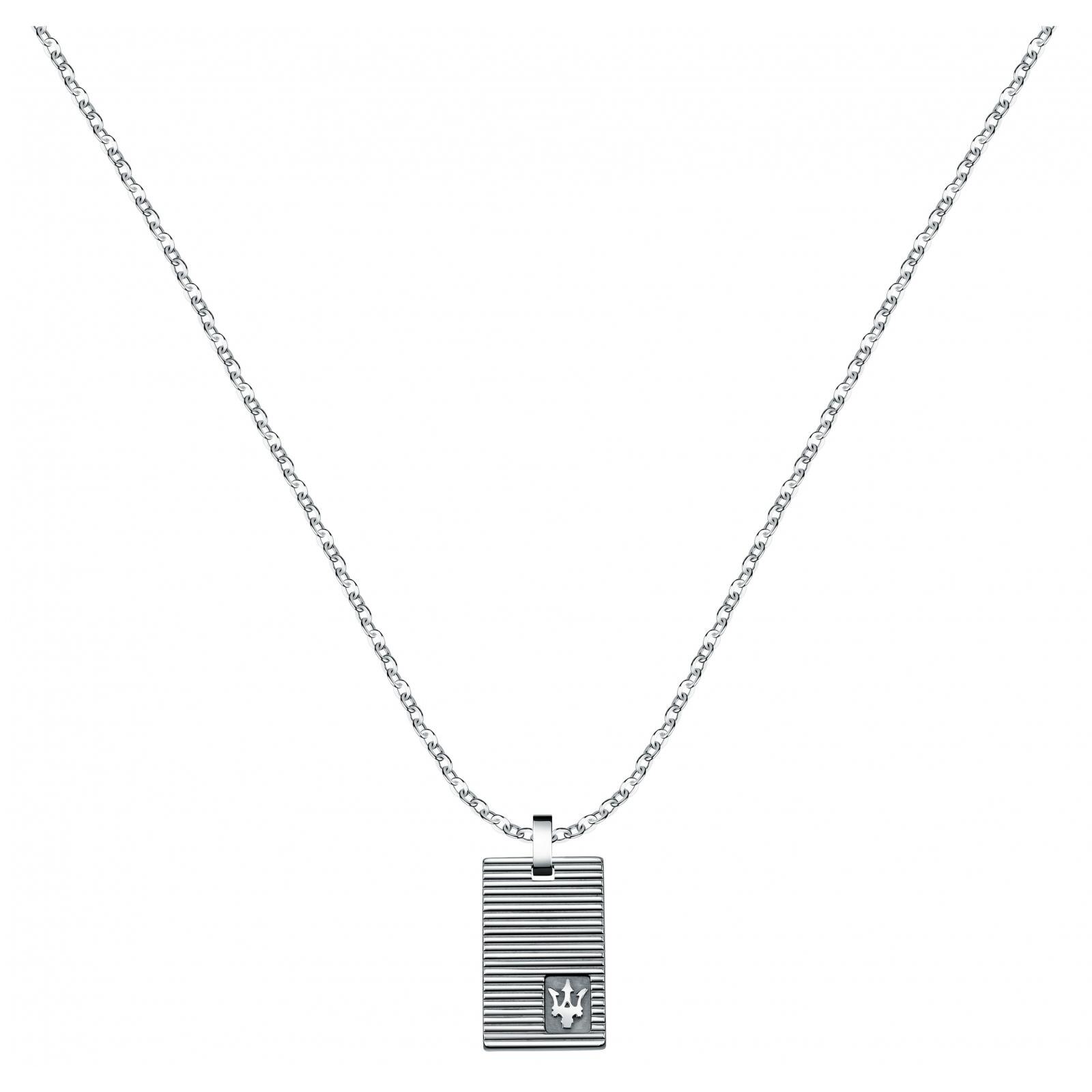 Colier Maserati JM121ATK09, Argintiu