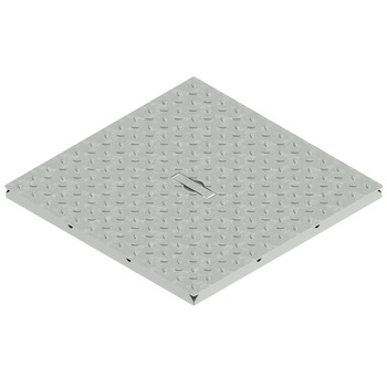 Capac din otel zincat pentru camin BASIC patrat A15 300x300 (331916) Capac din otel zincat pentru camin BASIC patrat A15 300x300 (331916)