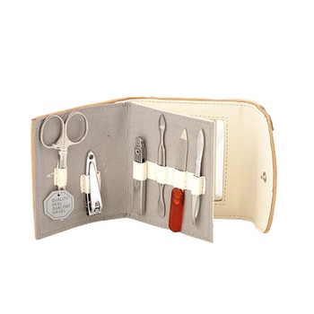 Trusa manichiura si pedichiura , 10x10cm, Alb Trusa manichiura si pedichiura , 10x10cm, Alb