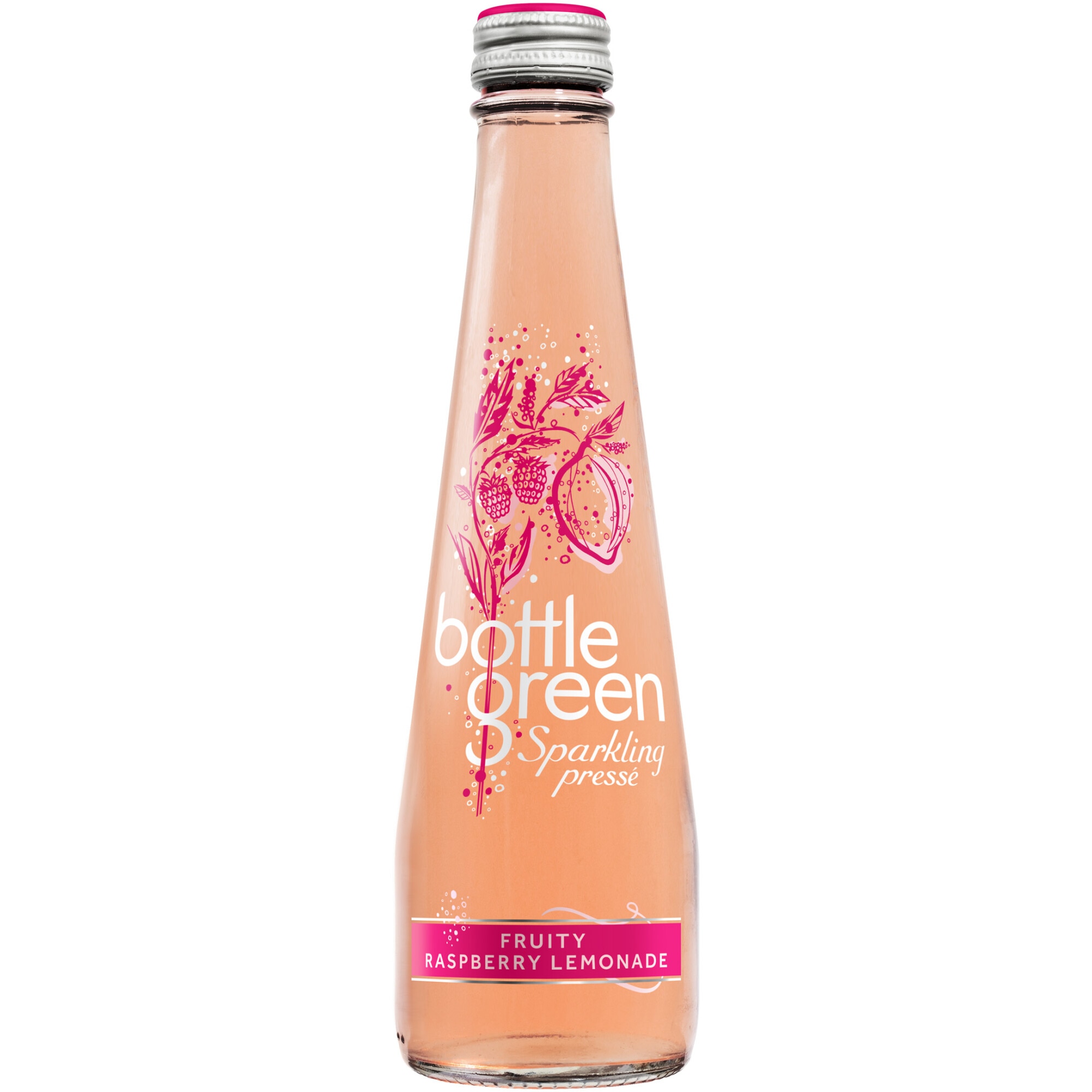 Bottlegreen Bautura aromatizata cu Zmeura, 0.275l