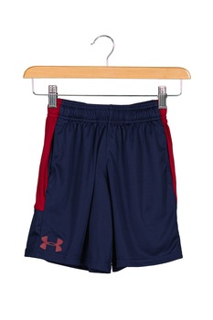 Under Armour, Bermude cu imprimeu logo pentru fitness Stunt, Bleumarin Under Armour, Bermude cu imprimeu logo pentru fitness Stunt, Bleumarin