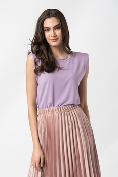 Haily's, Top cu umeri dublati Gina, Lila Haily's, Top cu umeri dublati Gina, Lila