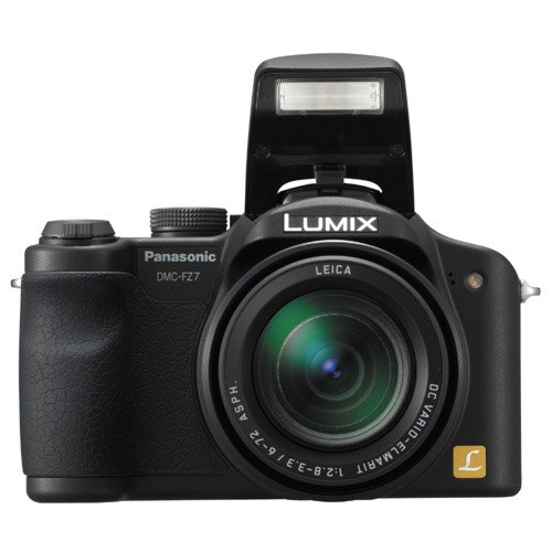 Aparat foto digital Panasonic Lumix DMC-FZ7EG-K, 6 MP, negru - eMAG.ro