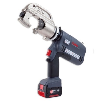 Cleste electrohidraulic pentru sertizat cabluri cu acumulatori 14,4V NiMH marca Kudos Cleste electrohidraulic pentru sertizat cabluri cu acumulatori 14,4V NiMH marca Kudos