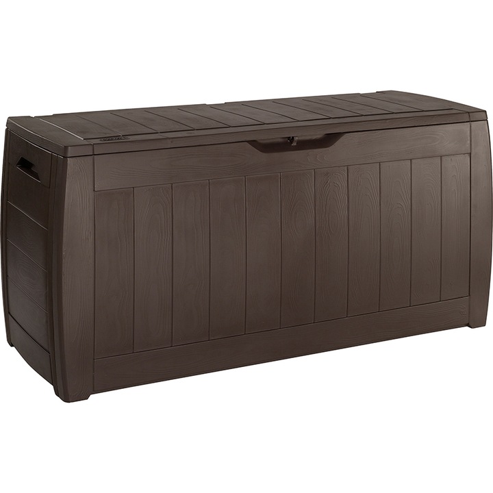 Cutie de depozitare, Keter, 270 L, Maro