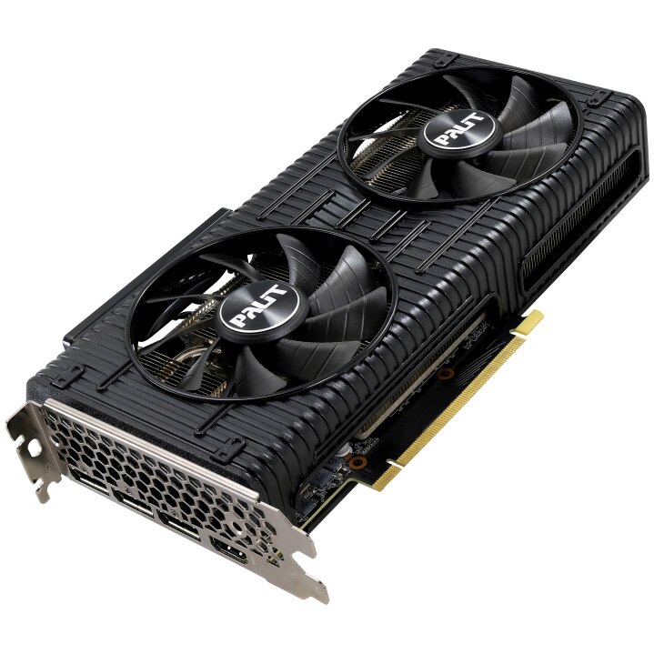 Placa video Palit GeForce® RTX™ 3060 Dual LHR, 12GB GDDR6